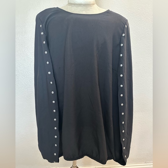 Lane Bryant Black Cape Women’s Top | Size 22/24 - Picture 3 of 8